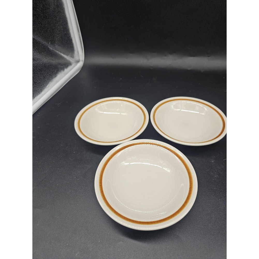 Vintage Mountain Wood Collection Stoneware Set of 3 Fruit & Dessert Bowls Japan